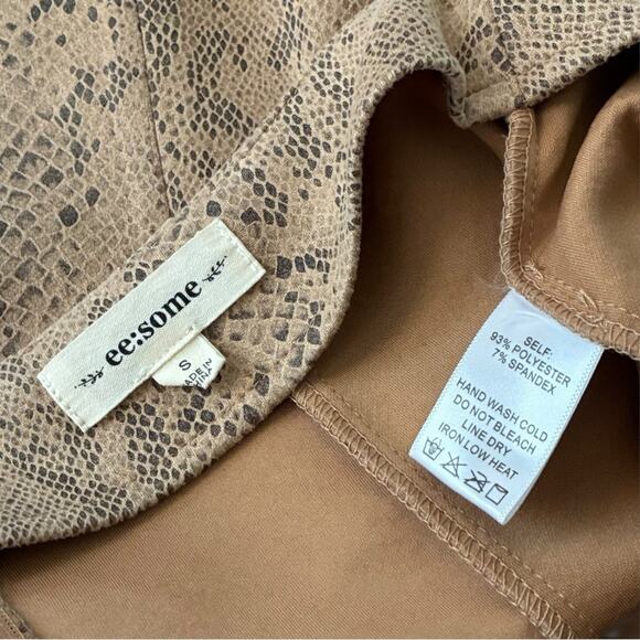 ee:some snake print skirt - Picture 6 of 6